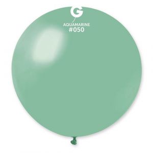 ballon géant rond bio 80cm vert d'eau - gemar 329872