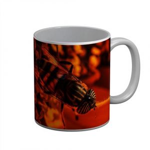 Fabulous Mug céramique Insecte Volant Butine Polen