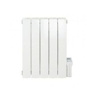 Radiateur électrique à inertie fluide 900 W DELTACALOR Telica cintré horizontal