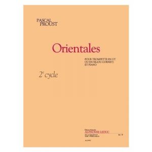 Orientales - Pascal Proust - Trompette et Piano