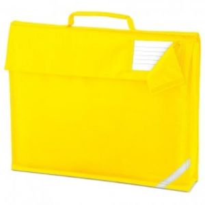 Petite sacoche l&eacute;g&egrave;re - cartable porte document - QD51 - jaune Id&eacute;ale pour &eacute;tudiants ou pour petites r&eacute;unions.