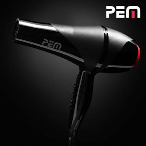 S&egrave;che cheveux noir mat et brillant 2000W - 2 vitesses/3 modes chaleur