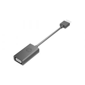 HP HDMI to VGA Display Adapter Adaptateur vid&eacute;o HDMI - VGA HD-15 (VGA) (F) pour HDMI (M) 17.3 cm pour OMEN by HP 15; ENVY x360;&hellip;