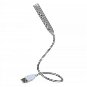 Lampe USB LED Flexible pour Clavier, Bureau, Ecran – Daffodil ULT05S – Se Branche sur port USB PC / Mac - Éclaire Clavier, Ecran, Bureau...