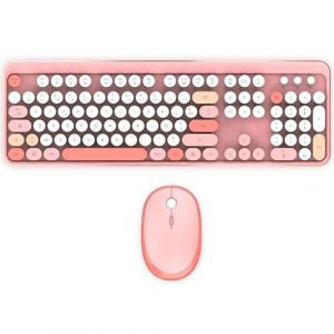 Pack Clavier avec Souris Sans Fil Mobility Lab Pure Rose