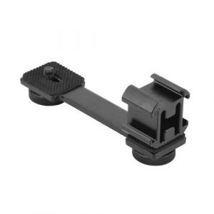 2019 Triple Hot Shoe Mount For Dji Osmo Mobile 2 pour Zhiyun Lisse 4 pour Feiyu Vimble aloha3243