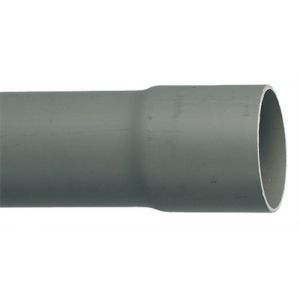 Tube d'&eacute;vacuation PVC 4m M1 D 75mm NFE NF - WAVIN - 3040037