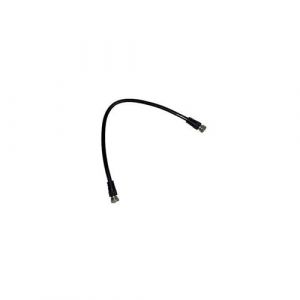 hdsat cable coaxial 25 cm avec fiches f thermo soudées idéal raccord lnb pointeur sat