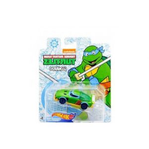 Hot wheels voiture tortues ninja raphael - vehicule miniature tmnt vert et bleu - voiture collection turtles