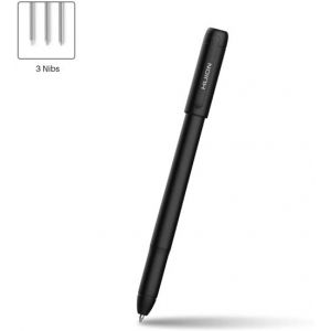 Tablette graphique Huion Scribo PW310 Stylus Pen sans pile 8192 Sensibilité à la pression, avec pointe EMR sans batterie, pointe d'encre gel, pointe à bille