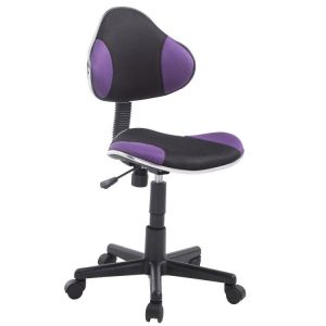 CLP Chaise de bureau Bastian en maille , Violet