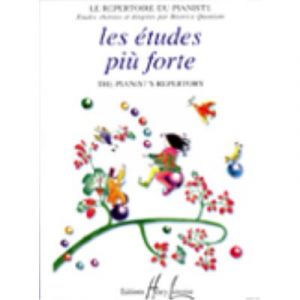 Méthodes et pédagogie LEMOINE QUONIAM BÉATRICE - PIU FORTE ETUDES - PIANO Piano