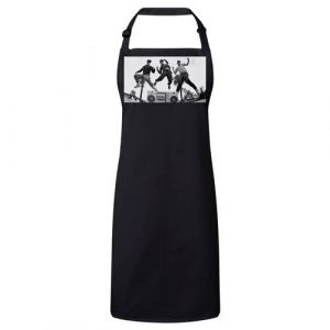 Fabulous Tablier Cuisine Premium Noir Beastie Boys Ghetto Blaster Jump