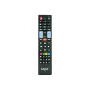 Schwaiger - Télécommande - 49 boutons - infrarouge - noir