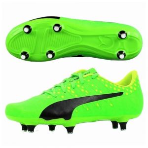 Puma Chaussures evoPOWER Vigor 4 SG vert/jaune/noir Pointure 40 Adulte Homme