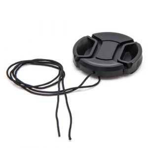 vhbw Bouchon d'objectif 37 mm compatible avec Panasonic Lumix G Vario 12-32 mm 3.5-5.6 Asph. OIS appareil photo - plastique, noir