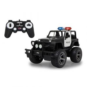 Voiture télécommandée Jeep Wrangler Police 1:14 2,4GHz