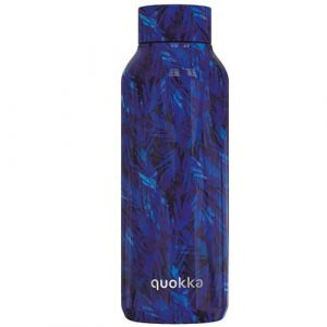 Bouteille Isotherme 510 ml &agrave; Double Paroi au D&eacute;cor Night Forest Quokka Bleu nuit