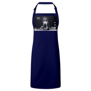 Fabulous Tablier Cuisine Premium Navy Mohamed Ali KO Au Premier Round