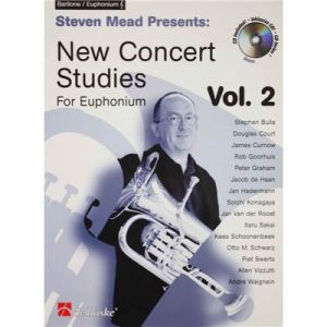 New concert Studies vol 2 - Steven Meads - Euphonium (+CD) - Clé de sol