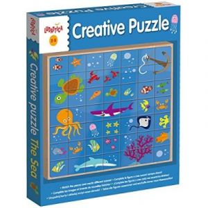 Ludattica - puzzle bois cr&eacute;atif dans la mer