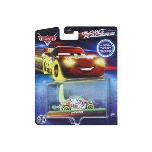 Coffret cars voiture wingo - set v&eacute;hicule miniature verte et violet + 1 carte tigre