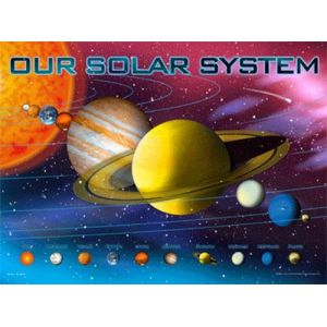 Syst&egrave;me Solaire - 47x67 cm - AFFICHE / POSTER