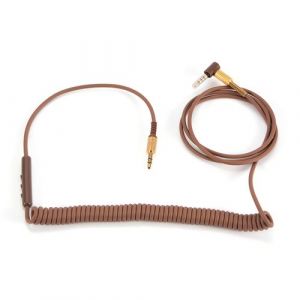 Cordon de rechange contrôle volume voix câble audio pour Marshall Major 2 sur l'écouteur d'oreille TH853