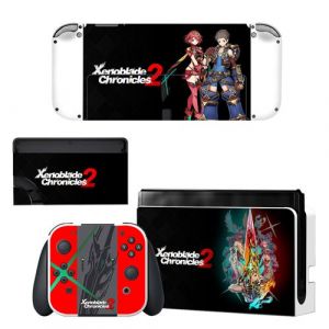 Autocollant Sticker Skin de Protection pour Nintendo Switch OLED, Xenoblade Chronicles2 #165
