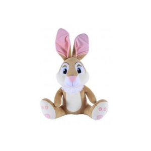 Miss bunny lapin : grand doudou - set grande xl peluche collection bambi et panpan avec carte offerte - enfant