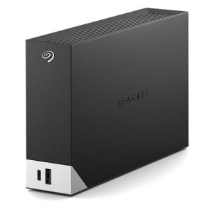 Seagate One Touch with hub STLC10000400 - Disque dur - 10 To - externe (de bureau) - USB 3.0 - noir - avec Seagate Rescue Data Recovery