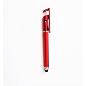 Stylet Stylo Support pour ALCATEL A3 XL Smartphone 3 en 1 Bille Tablette Ecrire Universel (ROUGE)