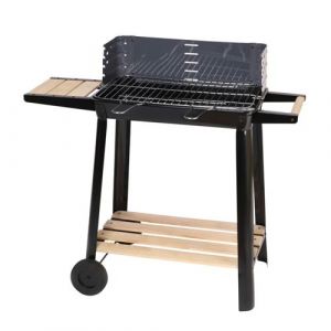 Paris Prix - Barbecue à Charbon Rosario 85cm Noir