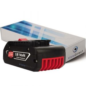 Batterie pour Bosch GSR 18 VE-2-LI GSR 18 V-LI GSR 18-2-LI 4000mAh 18V -VISIODIRECT-