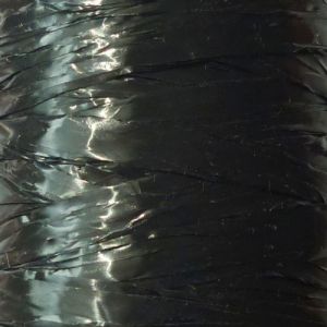 Raphia synthétique noir 125 g - graine créative