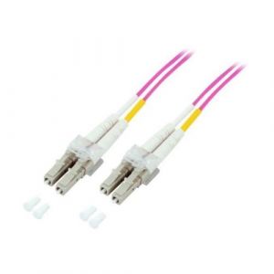 EFB-Elektronik Cordon de raccordement LC multi-mode (M) pour LC multi-mode (M) 25 m fibre optique 50 - 125 microns OM4 sans…