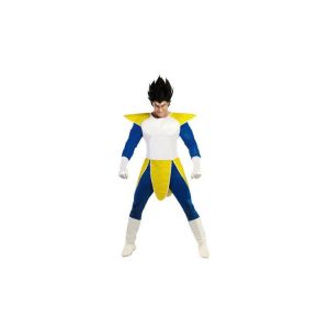 Costume Manga Bleu/jaune Vegeta Homme - M