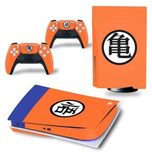 Autocollant&nbsp;Sticker&nbsp;pour&nbsp;Sony&nbsp;PS5&nbsp;&Eacute;dition&nbsp;num&eacute;rique,&nbsp;Dragon Ball-109