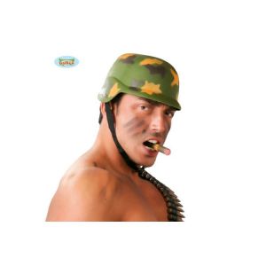 Casque Militaire - Vert - Taille Unique