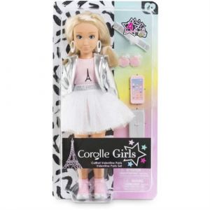 Poupée Mannequin  COROLLE  Valentine Fashion Week Paris  28 cm  4 accessoires  Senteur van