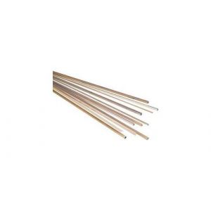 Profilé carré laiton plein Modelcraft 2,5x2,5x500 mm