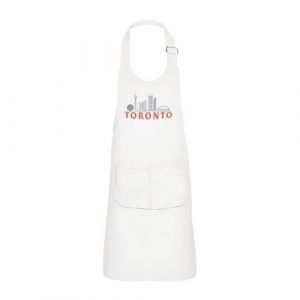 Fabulous Tablier Cuisine Enfant 2 Poches Blanc Toronto Minimalist - Haut de gamme