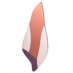Miroir Couleur Goutte 48x120 cm - Amadeus - Multicolore -