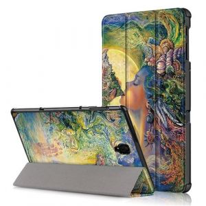 Etui magnétique en cuir pour Samsung Galaxy Tab A 10.5 pouce SM-T590 SM-T595266*168*17MMFille de la mer