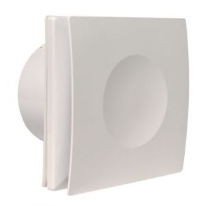 Extracteur permanent &agrave; d&eacute;tection d'humidit&eacute; et arr&ecirc;t temporis&eacute; INEA D 100 mm - ALDES - 11022381