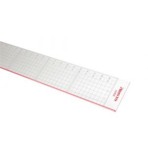 Aristo AR-15450 Règle de coupe 50cm Plexiglas Avec Côté Acier