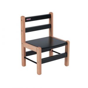 Combelle - Chaise enfant Louise - bicolore noir