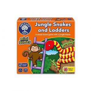 Orchard Toys jungle serpents et &eacute;chelles Mini/jeu de voyage