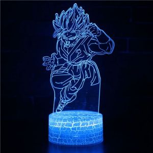 Lampe 3D Tactile Veilleuses Enfant 7 Couleurs avec Telecommande - Dragon Ball #82