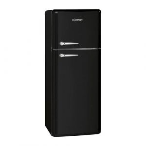 Réfrigérateur et congélateur 208L retro noir DTR 353.1 noir